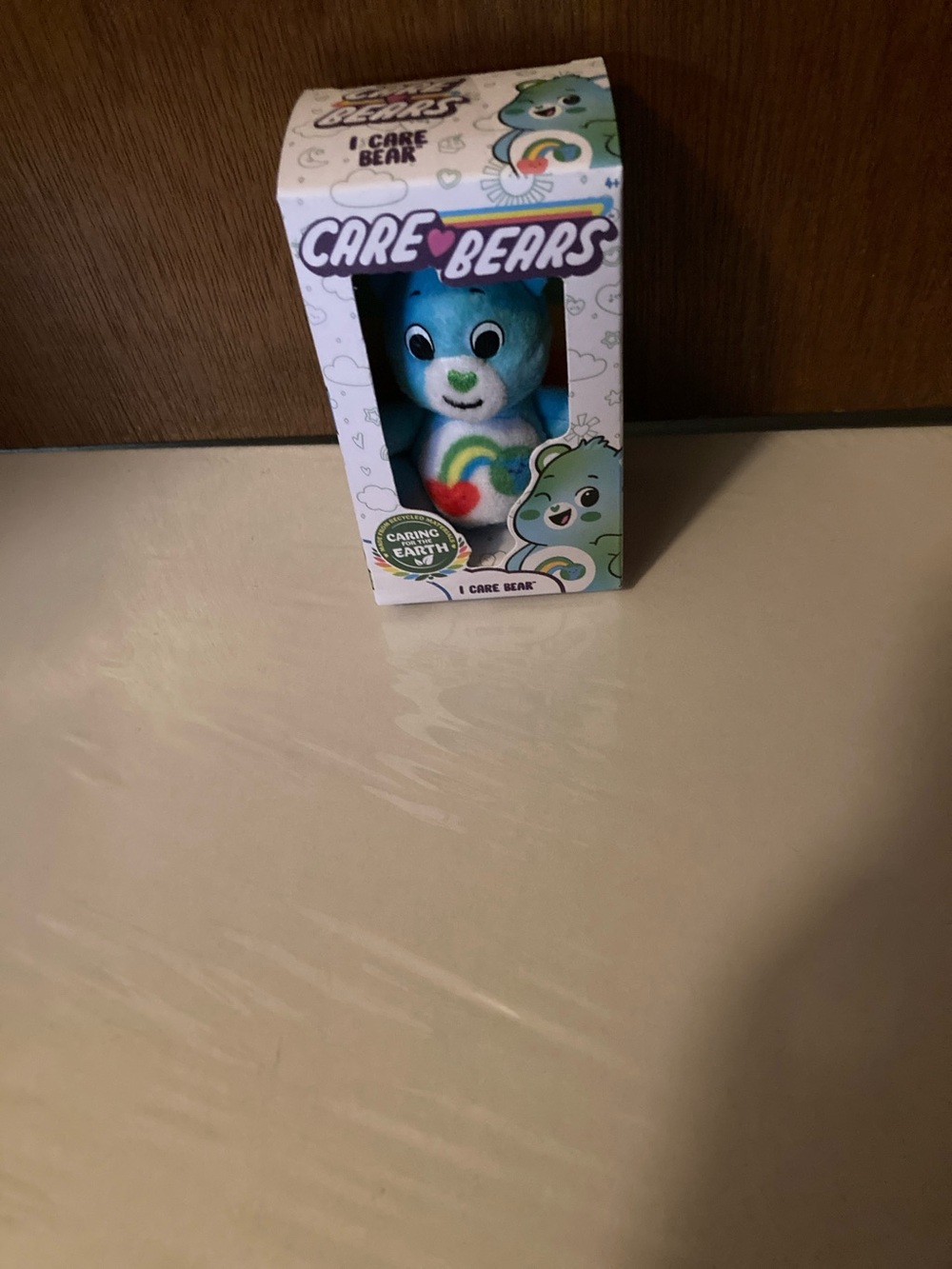 Care Bears Blue I Care Bear Plush with Rainbow Belly